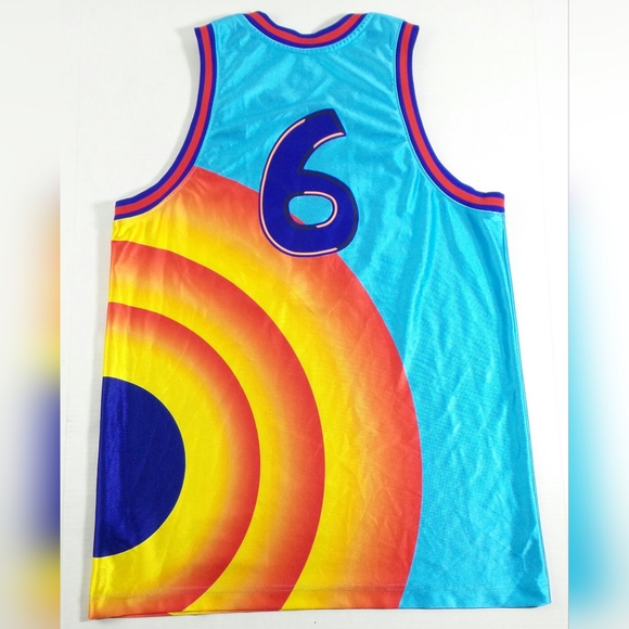 Nike LeBron James Space Jam Tune Squad Basketball Jersey Size Mens M - Picture 3 of 7